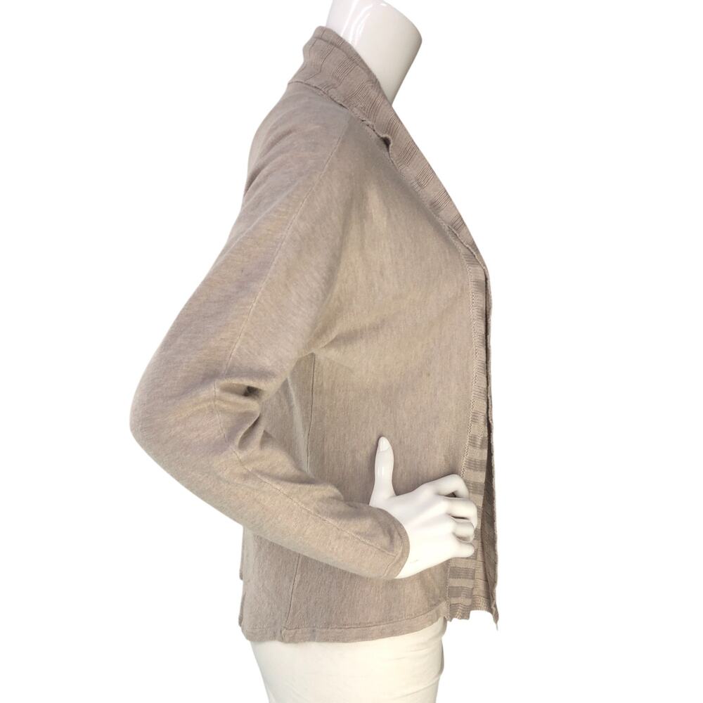 Joan Vass Studio Womens Size S Cardigan Open Front Sweater Knit - Picture 9 of 15